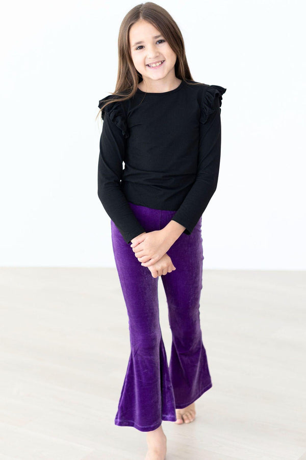 purple-velvet-bells Mila &  Rose - Sophia's Style-Purple Velvet Bells-6-12M--1